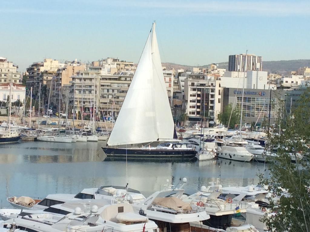 Piraeus Apartment With Endless View Esterno foto