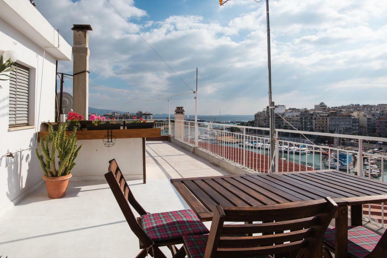 Piraeus Apartment With Endless View Esterno foto